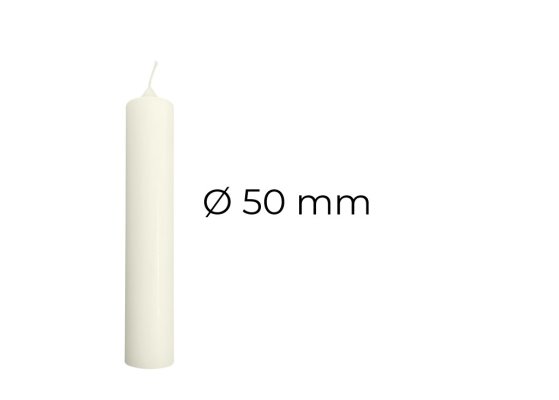Altarkerzen mit 10% BW-Anteil...