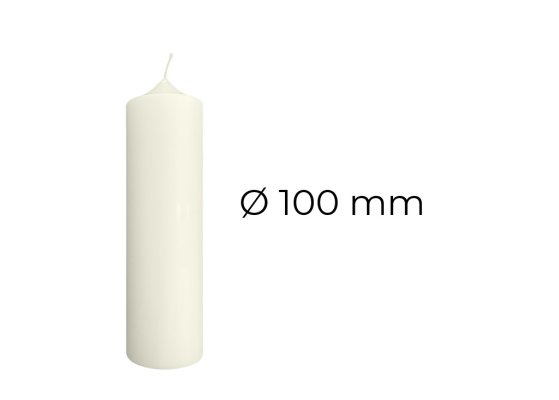 Altarkerzen mit 10% BW-Anteil...