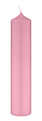 Altarkerzen Rosa aus 100% Ceresin-Wachs....