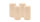 2er Set Adventskranzkerzen Champagner Ø 100 x 300 mm