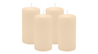 4er Set Adventskranzkerzen Vanilla Bisquit Ø 60 x...