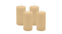4er Set Adventskranzkerzen Pinie Ø 50 x 100 mm