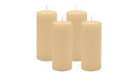 4er Set Adventskranzkerzen Pinie Ø 50 x 120 mm