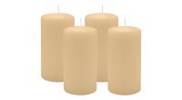 4er Set Adventskranzkerzen Pinie Ø 60 x 100 mm