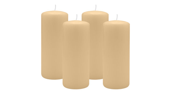 4er Set Adventskranzkerzen Pinie Ø 60 x 120 mm