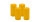 4er Set Adventskranzkerzen Goldgelb Ø 50 x 100 mm