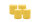 4er Set Adventskranzkerzen Mostard Senf Ø 100 x 120 mm