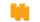 4er Set Adventskranzkerzen Mais Gelb/Orange Ø 50 x 120 mm