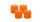 4er Set Adventskranzkerzen Mandarin Orange Ø 60 x 80 mm