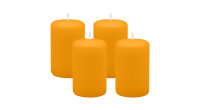 4er Set Adventskranzkerzen Honig Ø 50 x 80 mm