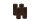 4er Set Adventskranzkerzen Chocolate Schokolade Ø 70 x 180 mm