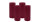 4er Set Adventskranzkerzen Bordeaux Ø 80 x 200 mm