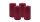 4er Set Adventskranzkerzen Bordeaux Ø 100 x 200 mm