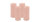 4er Set Adventskranzkerzen Taupe Rose Ø 50 x 120 mm