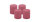 4er Set Adventskranzkerzen Antique Pink Ø 50 x 60 mm