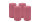 4er Set Adventskranzkerzen Antique Pink Ø 60 x 100 mm