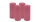 4er Set Adventskranzkerzen Antique Pink Ø 60 x 120 mm