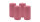 4er Set Adventskranzkerzen Antique Pink Ø 100 x 200 mm