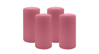 2er Set Adventskranzkerzen Antique Pink Ø 100 x...