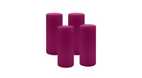 4er Set Adventskranzkerzen Brombeere Ø 40 x 200 mm