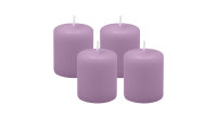 4er Set Adventskranzkerzen Mittelflieder Ø 50 x 60 mm
