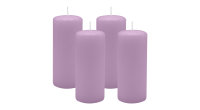 4er Set Adventskranzkerzen Mittelflieder Ø 50 x...