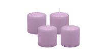 4er Set Adventskranzkerzen Mittelflieder Ø 60 x 80 mm