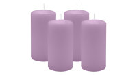 4er Set Adventskranzkerzen Mittelflieder Ø 60 x...