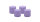 4er Set Adventskranzkerzen Lavendel-Lilac Ø 100 x 100 mm