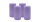 4er Set Adventskranzkerzen Lavendel-Lilac Ø 100 x 200 mm