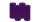 4er Set Adventskranzkerzen Violett Ø 60 x 120 mm