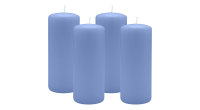 4er Set Adventskranzkerzen Flieder Ø 60 x 120 mm
