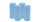 4er Set Adventskranzkerzen Blue Bell Hellblau Ø 60 x 120 mm
