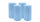 4er Set Adventskranzkerzen Blue Bell Hellblau Ø 80 x 150 mm