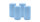 4er Set Adventskranzkerzen Blue Bell Hellblau Ø 100 x 200 mm