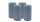 4er Set Adventskranzkerzen Pacific Blau Grau Ø 80 x 150 mm
