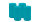 4er Set Adventskranzkerzen Ocean Blau Ø 60 x 100 mm