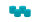 4er Set Adventskranzkerzen Ocean Blau Ø 100 x 100 mm