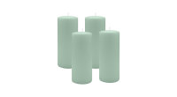 4er Set Adventskranzkerzen Seafoam Seegrün Ø...