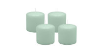 4er Set Adventskranzkerzen Seafoam Seegrün Ø...
