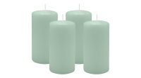 4er Set Adventskranzkerzen Seafoam Seegrün Ø...