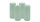 4er Set Adventskranzkerzen Seafoam Seegrün Ø 60 x 120 mm