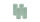 4er Set Adventskranzkerzen Seafoam Seegrün Ø 60 x 200 mm