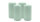4er Set Adventskranzkerzen Seafoam Seegrün Ø 80 x 150 mm