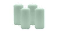 2er Set Adventskranzkerzen Seafoam Seegrün Ø...