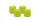 4er Set Adventskranzkerzen Lime Grün Ø 100 x 100 mm