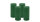 4er Set Adventskranzkerzen Fairway Grün Ø 50 x 120 mm