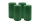 4er Set Adventskranzkerzen Fairway Grün Ø 80 x 150 mm