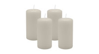 4er Set Adventskranzkerzen Moonstone Stein Ø 50 x...