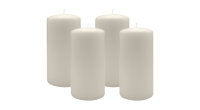 4er Set Adventskranzkerzen Moonstone Stein Ø 100 x...